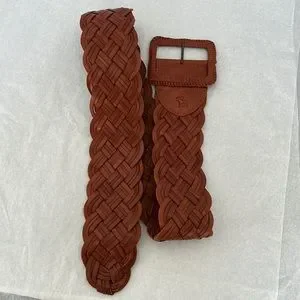 Abercrombie & Fitch Braided Leather belt M/L adjustable ,43” long. Great cond. Abercrombie & Fitch | Accessories | Abercrombie Fitch  main image 2